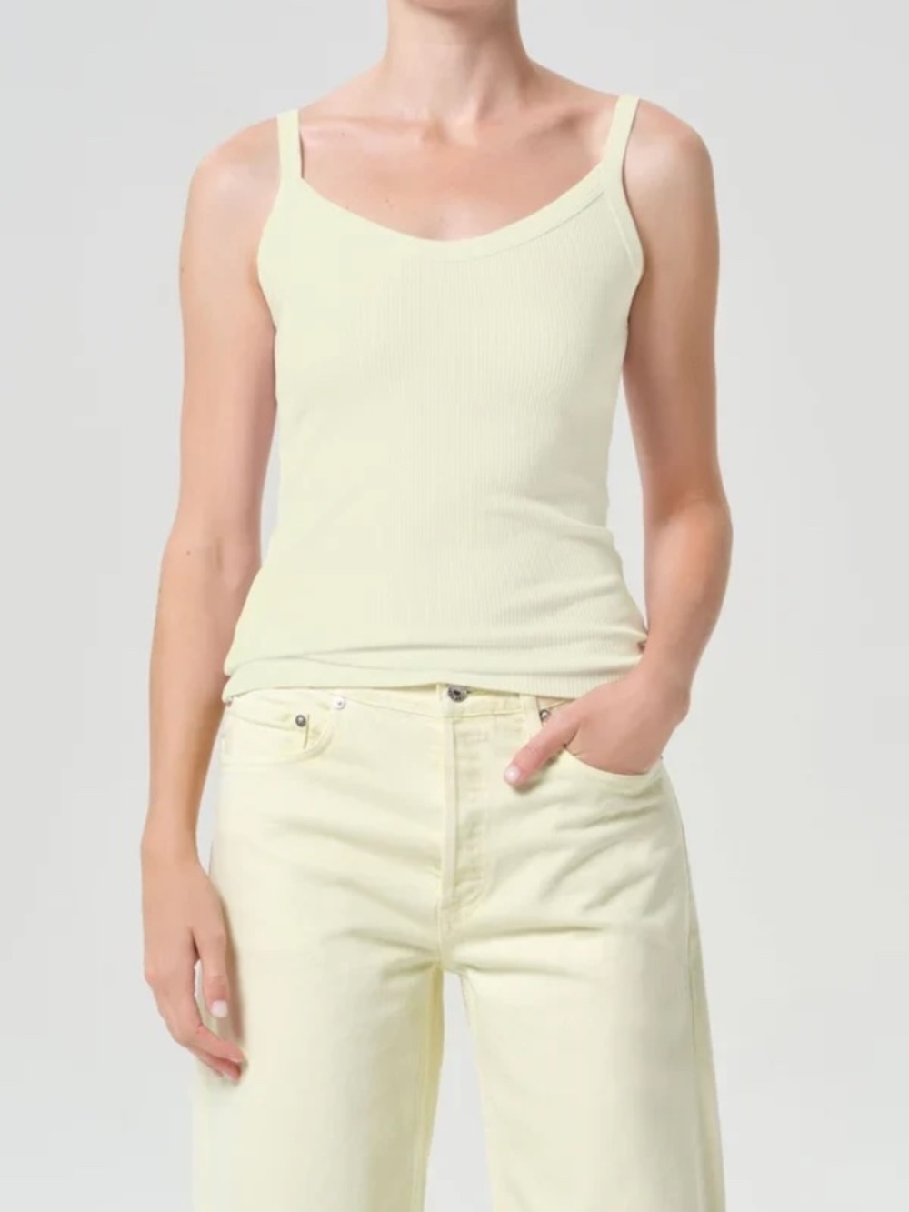 Jordan Tank ~ Lemon Drop